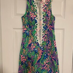 Lilly Pulitzer Multicolor Dress with White Accents